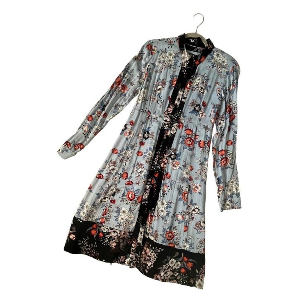 Anthropologie Maeve Leyster floral mini dress Romantic flowy cottagecore boho